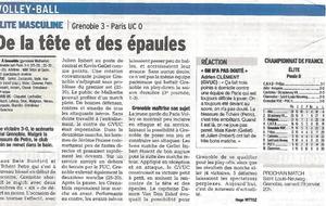 Elite M : Article Dauphiné Libéré 18/01/16