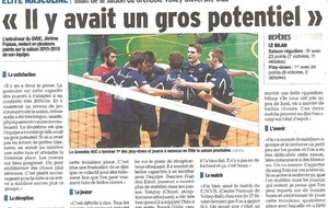 Elite M : Article Dauphiné Libéré 13/05/16