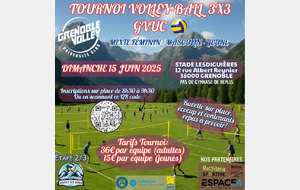 Tournoi 2025 "Espace 4" 15/06/25