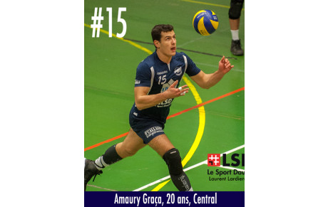 Le portrait volley de .... Amaury Graça